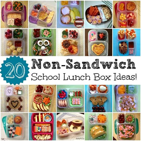 20 Easy Non Sandwich School Lunch Ideas Diy Cozy Home Kids Lunch