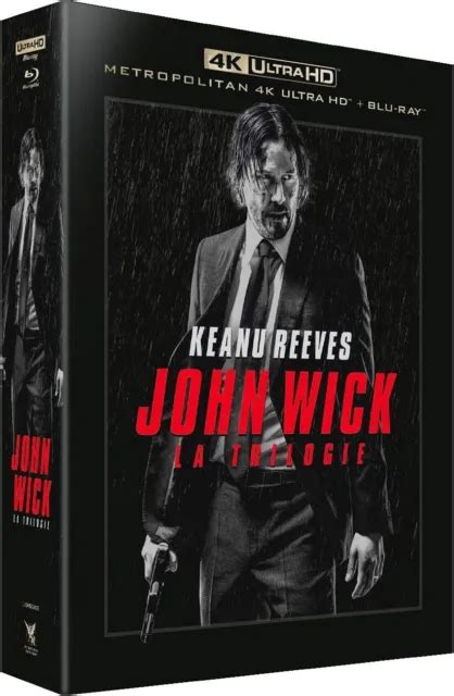 K Ultra Hd Blu Ray John Wick La Trilogie Keanu Reeves Eur