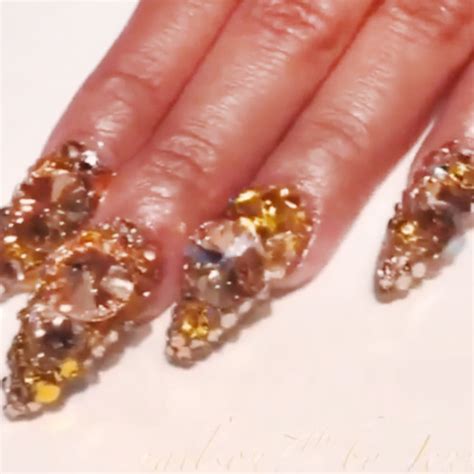 Cardi b's nails have internet fearing for baby kulture's safety. Cardi B Gold Jewels, Nail Art Nails | Steal Her Style