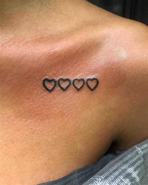 Details More Than 77 Small 3 Heart Tattoo Incdgdbentre