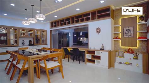 D Life Home Interiors Gorgeous 2bhk Apartment Interiors By Dlife