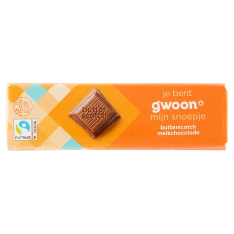 G Woon Butterscotch Chocolade G Woon
