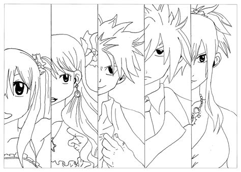 Free Fairy Tail Coloring Pages To Print Fairy Tail Kids Coloring Pages