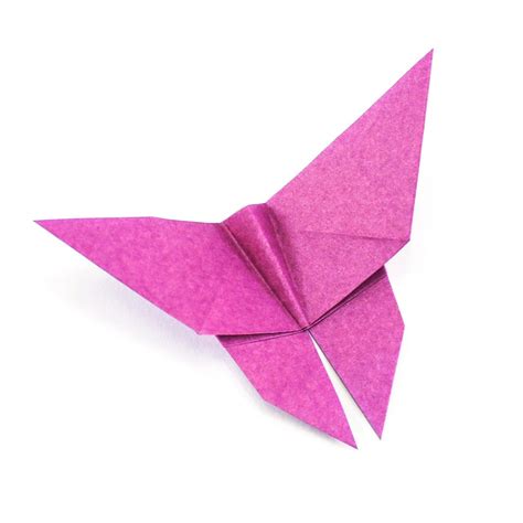 How To Make A Traditional Origami Butterfly Origami Guide Origami