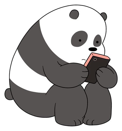 El Panda Gigante Oso De Dibujos Animados Imagen Png I