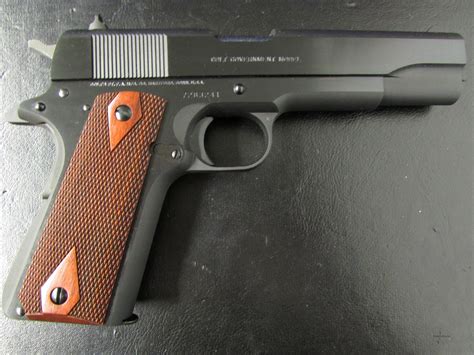 Colt Series 70 Blued With Walnut Grips 1911 A1 For Sale