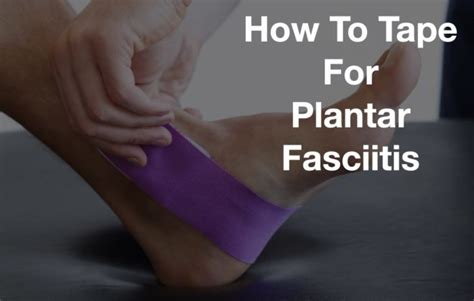 Self Massage For Plantar Fasciitis The Complete Guide