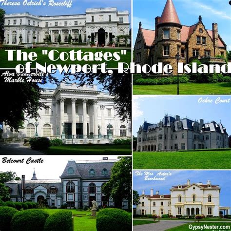 The Cottages Of Newport Rhode Island Rhode Island Island Newport