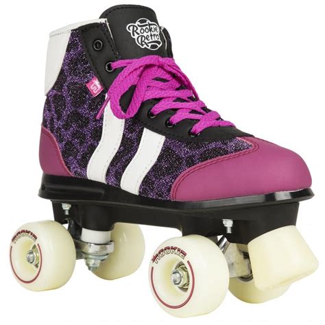Roller Quad Rookie Retro V2 Glitter Purple Patins à Roulettes