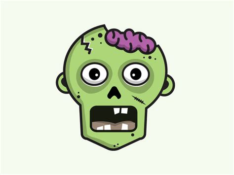 Zombie Head Png