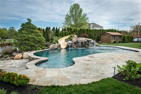 Oceanport Nj Custom Inground Swimming Pool Design And Construction