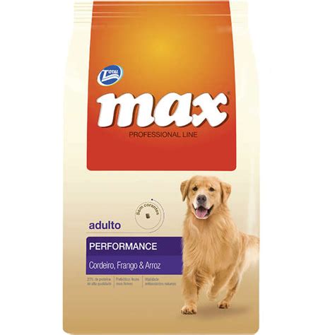 Ração Max Cães Professional Line Para Cães Adultos Sabor Frango 15kg Max