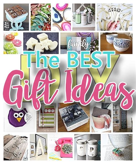 Take a gander—and happy gifting. The BEST Do it Yourself Gifts - Fun, Clever and Unique DIY ...