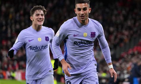 Watch Ferran Torres Scores Stunning First Goal For Barcelona Against