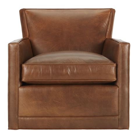 The supervisor of arhaus concierge just told me that i should have been bringing the chairs indoor every. Living Room Leather Chair That Swivels | Arhaus Furniture ...