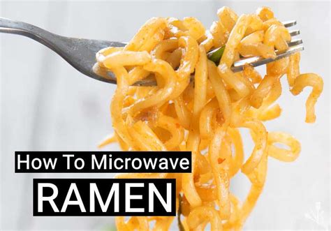 Contrary to popular belief, the microwave preserves more nutrients than traditional cooking methods such as boiling or roasting, thanks to the shorter cooking time. How To Microwave Ramen Noodles | KitchenSanity
