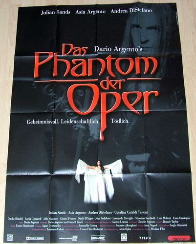 Dario Argento Das Phantom Der Oper Original A Kino Plakat Ebay