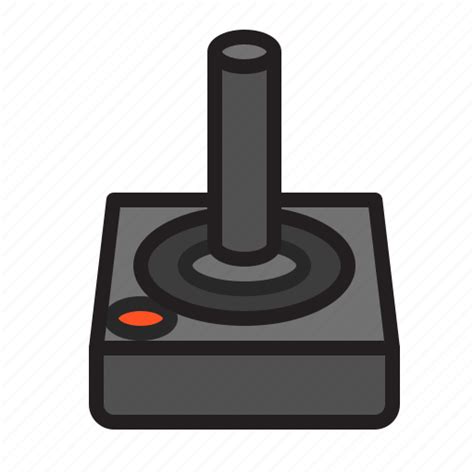 Atari Controller Game Gaming Joystick Play Retro Icon