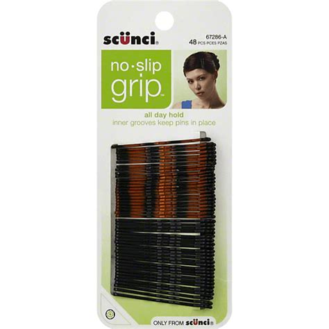 Scunci No Slip Grip Bobby Pins Health And Personal Care Wades Piggly