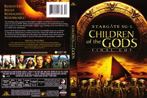 Covercity Dvd Covers And Labels Stargate Sg 1 Children Of The Gods