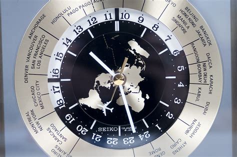 Vintage Seiko World Clock Ebth