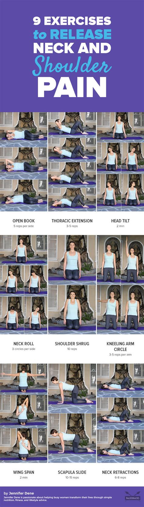 9 Exercises To Release Neck And Shoulder Pain Paleohacks