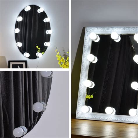 Hollywood Style Led Vanity Mirror Lights Kit For Makeup