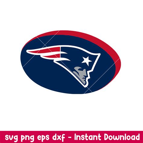 New England Patriots Football Logo Svg New England Patriots Inspire