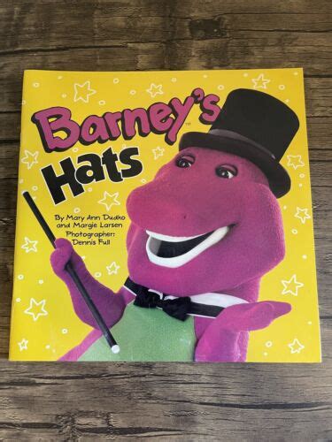 Signed Copy Barneys Hats Soft Cover Book Mary Ann Dudko Barney And