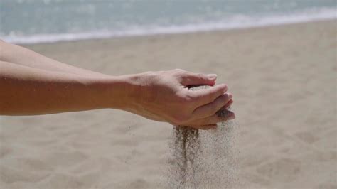Stream Of Sand Pouring From Hands Stock Footage Sbv 306842427 Storyblocks