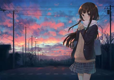 Brown Hair Brown Eyes Cover Artwork Original Wallpaper Nightcore