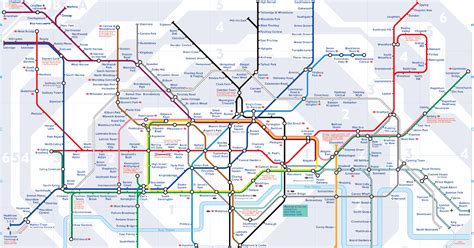 Travel And Tourism London Underground Map