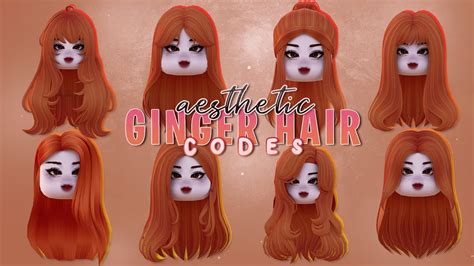 Aesthetic Ginger Hair For Bloxburg Berryavenue Codes Roblox 1