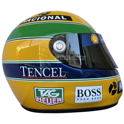 Ayrton Senna 1994 Tests F1 Replica Helmet Full Size Cm Helmets Ph