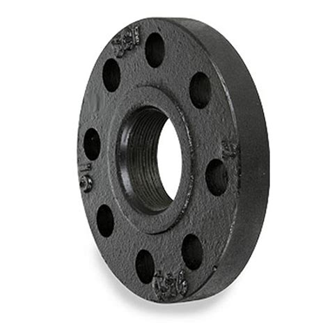 Pipe Flanges 8 250 Lb Cast Iron Black Threaded Companion Flanges For