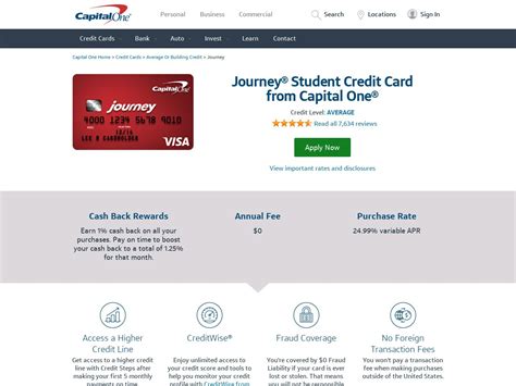 Let's look at another common example. Capital One Journey Student Rewards Compound Interest Calculator