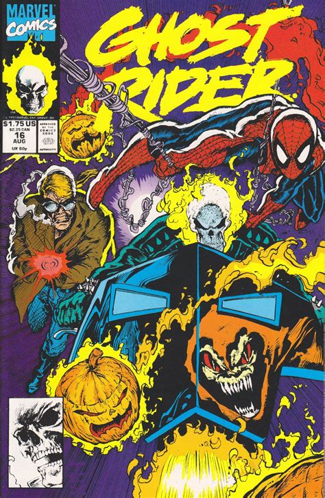 Ghost Rider 16 Volume 2 Comic Book ~ Marvel Comics Marvel Comics Vintage Ghost Rider