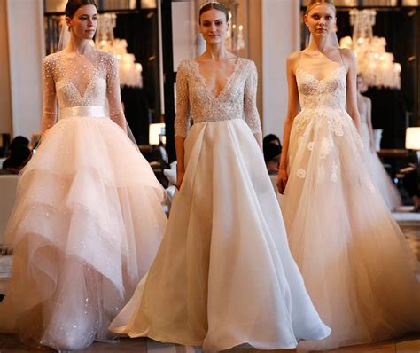 Monique Lhuillier Spring 2016 Wedding Dress Collection