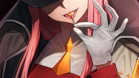 Download 1920x1080 Darling In The Franxx Zero Two Pink