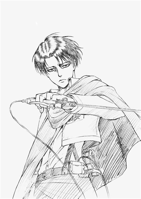 Pin By Jts On Levi Ackerman Eren Jaeger Anime Sketch Attack On