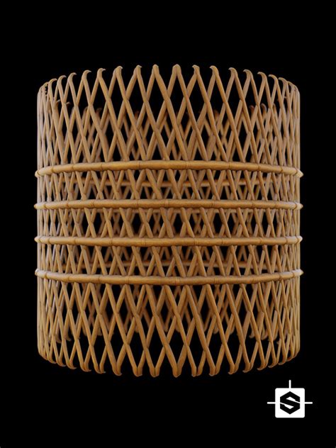 Bamboo Lattice 001 3d Textures