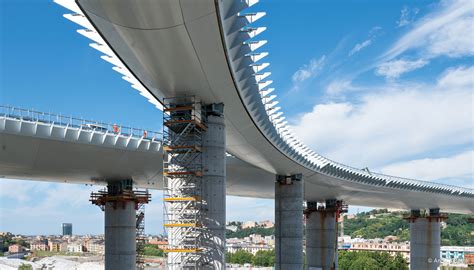 Puente De San Giorgio En Génova Un Gran éxito De La Ingeniería