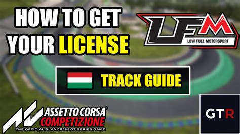 How To Get Your Low Fuel Motorsports License Assetto Corsa