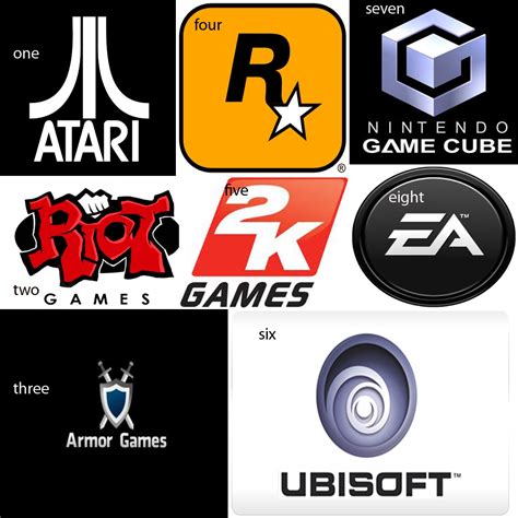 Game Logos Benjamin Leonard Fraser Graphics