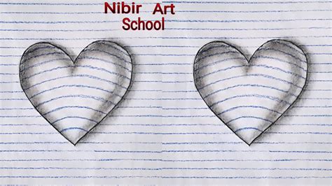 Creative ways to serve appetizers. how to draw a 3d heart art step by step very easy nibir ...
