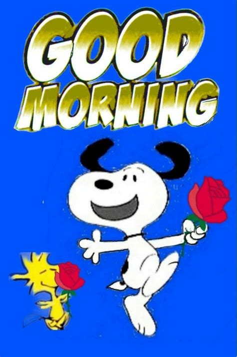 Pin By Strange James On Snoopy Good Morning Cartoon Cute Good
