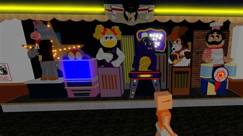 Roblox Chuck E Cheese Road Stage Out Of This World Testing The New