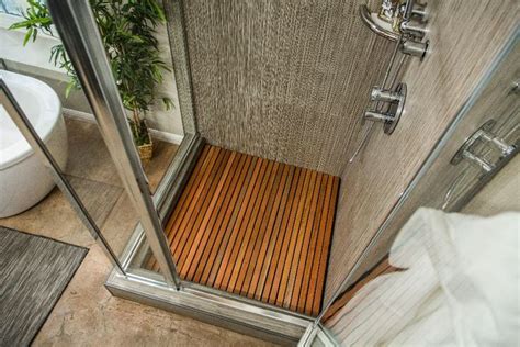 Diy Wooden Slat Shower Floor Teak Shower Floor Shower Floor Teak Shower