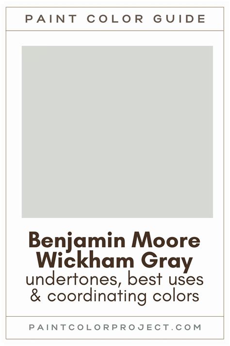 Benjamin Moore Wickham Gray A Complete Color Review The Paint Color