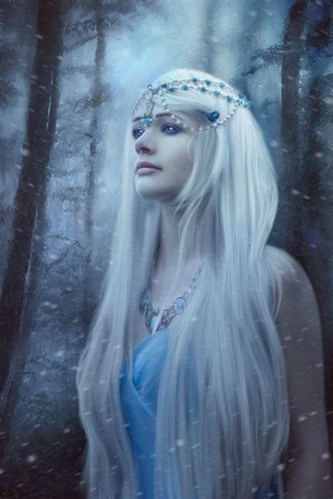 Snow Queen Snow Queen Putri Duyung Fantasi Peri Fantasi